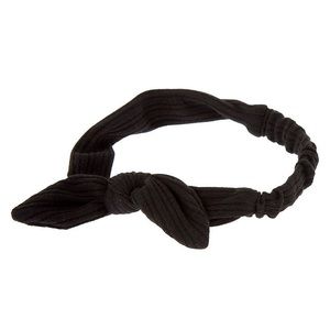 Claire's Accessories - Claire’s ribbed knot bow headwrap Claire's Accessories - Claire’s ribbed knot bow headwrap